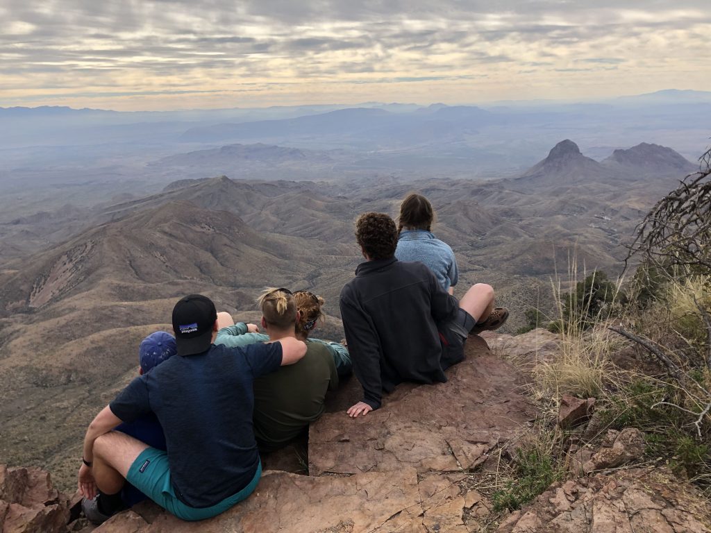 2019 February Break Outing Club trip to Big Bend, TX