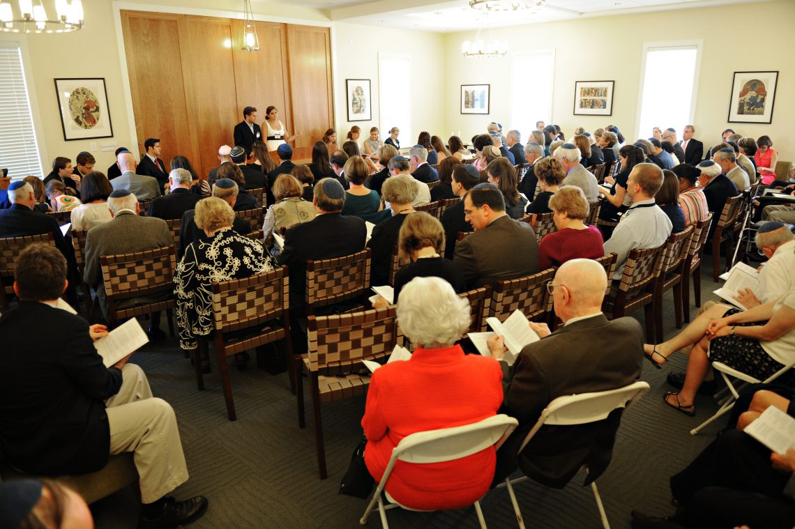 Hillel&#039;s multipurpose room accommodates everything from guest speakers to community worship services.