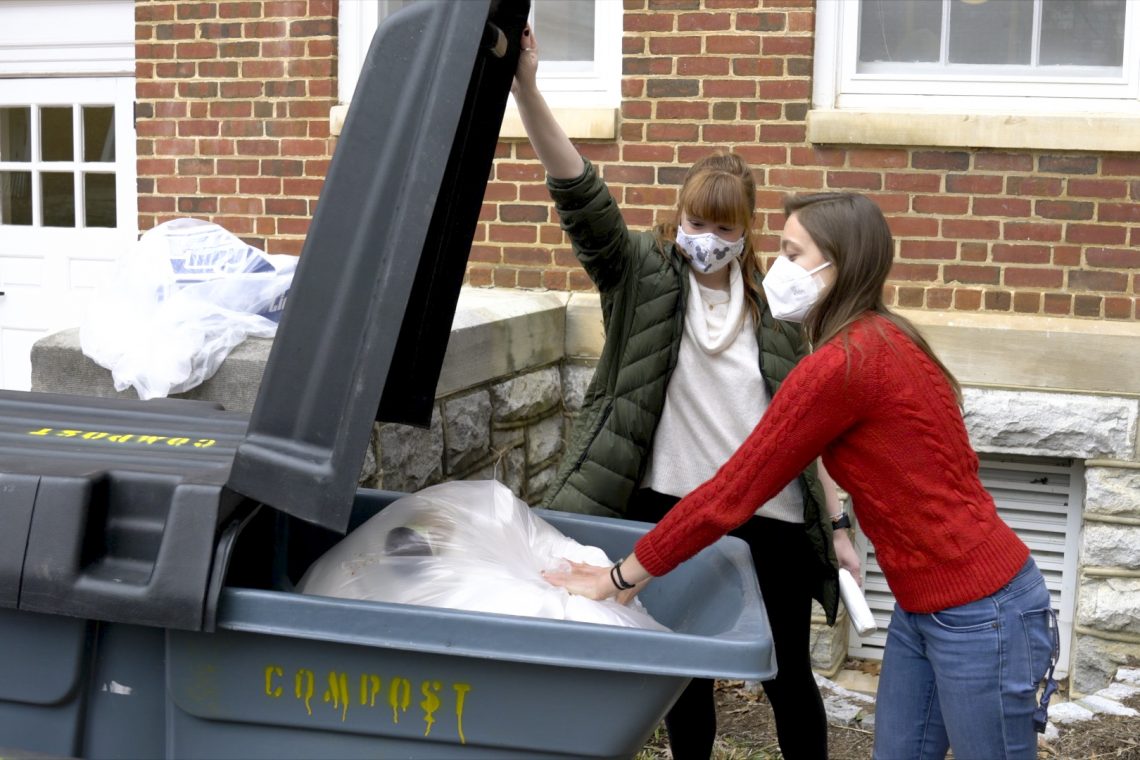 The Columns » On the Job with W&L’s Compost Crew » Washington and Lee