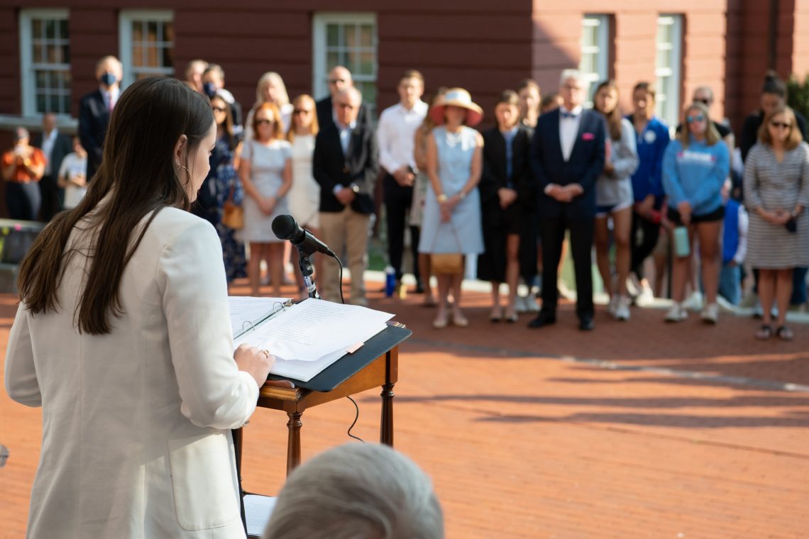 W&amp;L ceremony to mark the 20th anniversary of 9/11