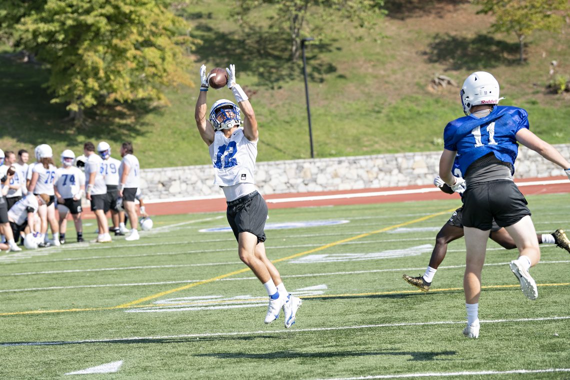 Football practice at W&amp;L