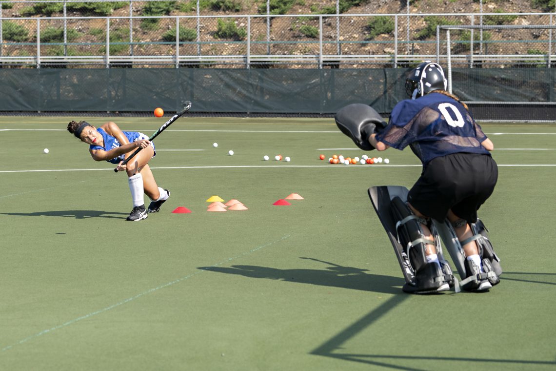 Scholar-athletes train for Fall season.