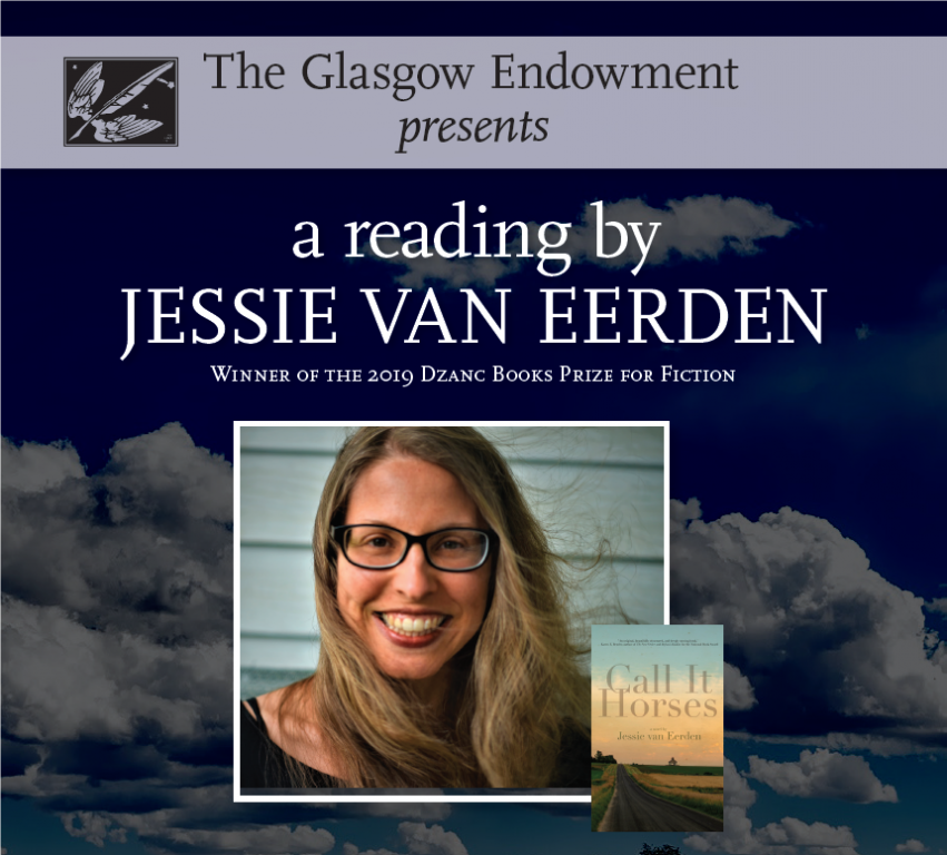 1-851x768 Author Jessie van Eerden to Give Glasgow Endowment Reading