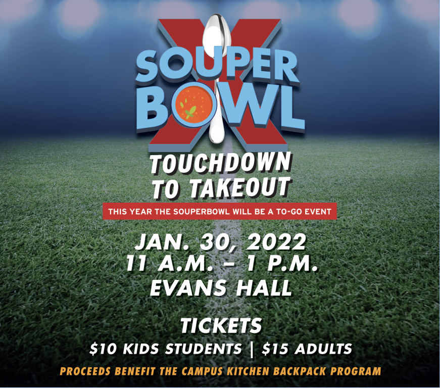 Souper-Bowl-2022--871x768 W&L’s Campus Kitchen Hosts 10th Annual Souper Bowl