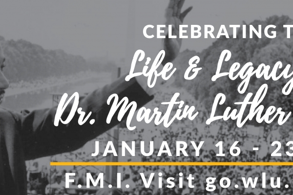 The Columns » W&L Celebrates Martin Luther King Jr.’s Legacy » Washington and Lee University The Columns » W&L Celebrates Martin Luther King Jr.’s Legacy » Washington and Lee University