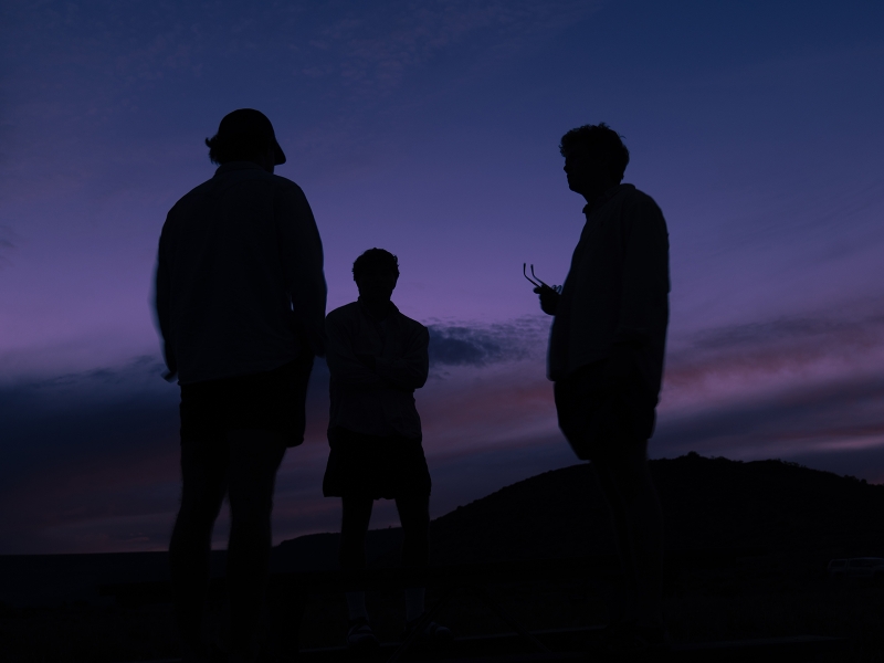 Chris Torre, Ned Newton and Jak Krouse film at sunrise