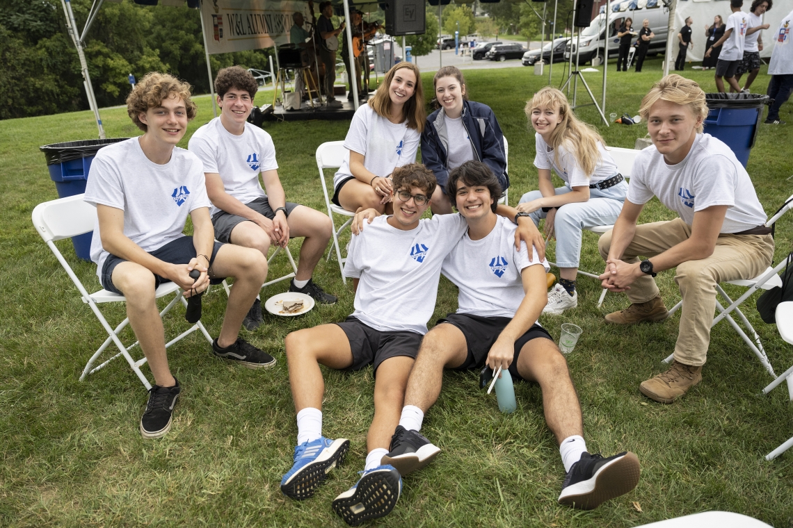 First-Year BBQ at the Liberty Hall Ruins