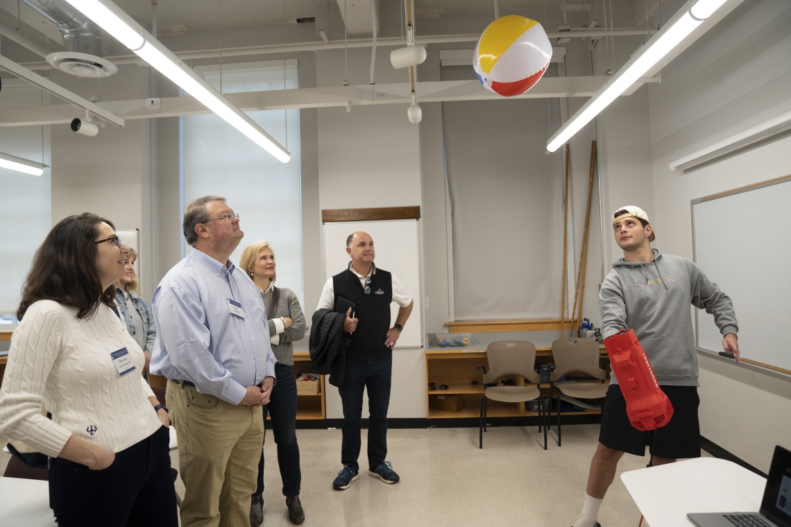 Physics Fest during Parents and Family Weekend