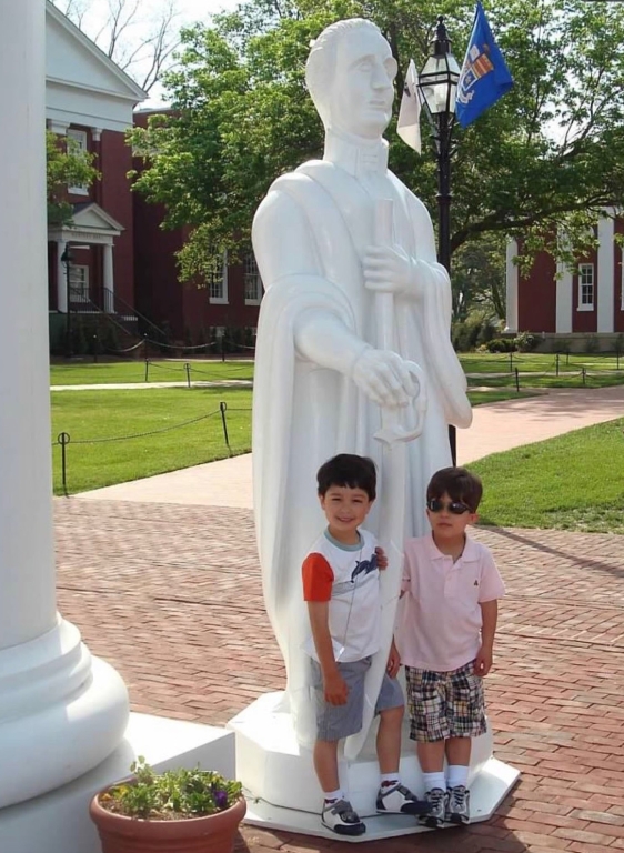 Spratt Allison and Max Patterson first visited W&amp;L during their parents&#039; reunion weekends.