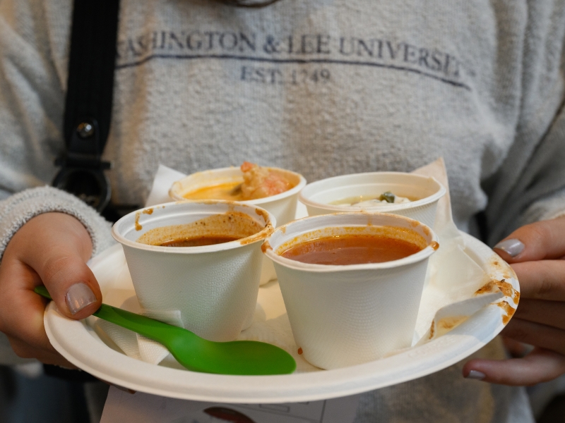 The 11th Annual Campus Kitchen Souper Bowl in Evans Hall