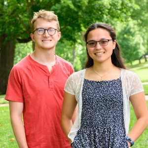 Griffin Conti &#039;26 and Christy Childs &#039;26