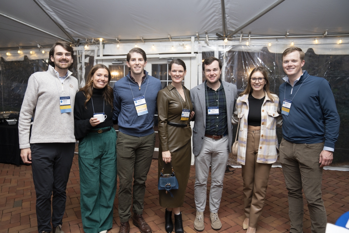 The President’s Society Reception during Young Alumni Weekend