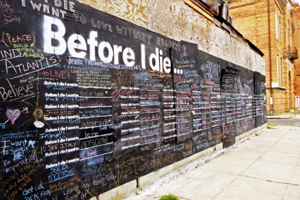 Before-I-Die-Wall-New-Orleans-600x400 The Mudd Center for Ethics Presents “Before I Die” Art Project