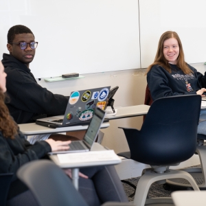 Students in Accounting 452 VITA program Winter Term 2024