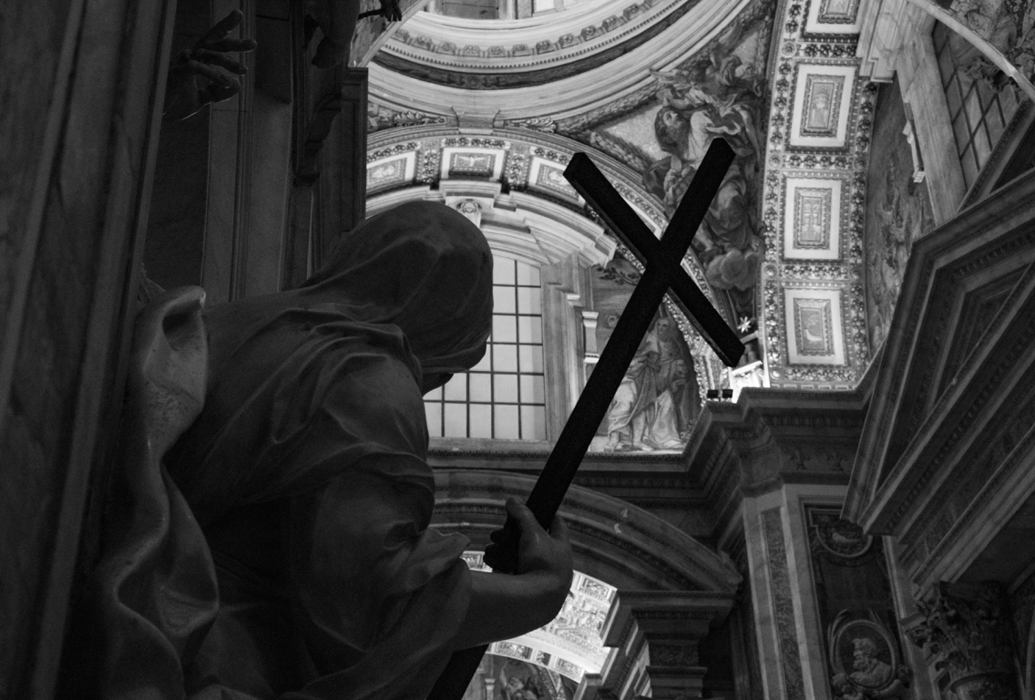 Interior view of St. Peter&#039;s Basilica, in Vatican City