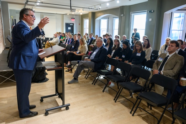 PolicyForum2024post02-600x400 Inaugural W&L Policy Forum Explores Key Political and Economic Issues