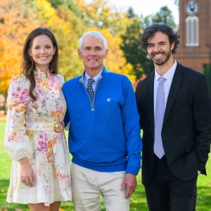 Lily Webster ’22, Billy Webster ‘79, and Will Webster ’20