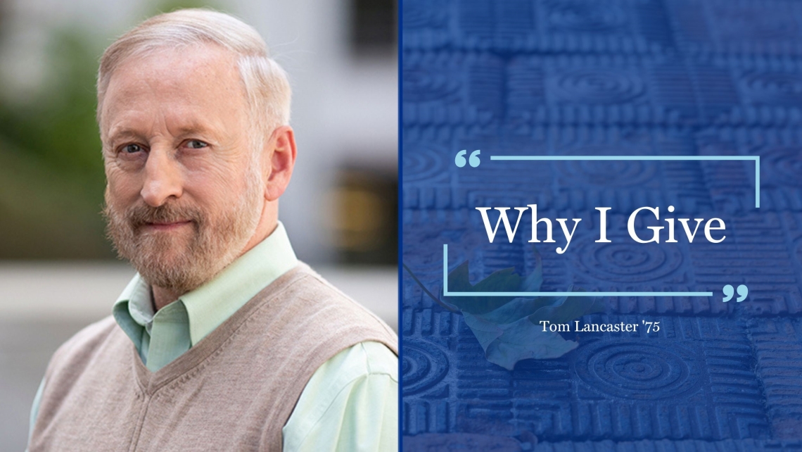Why I Give