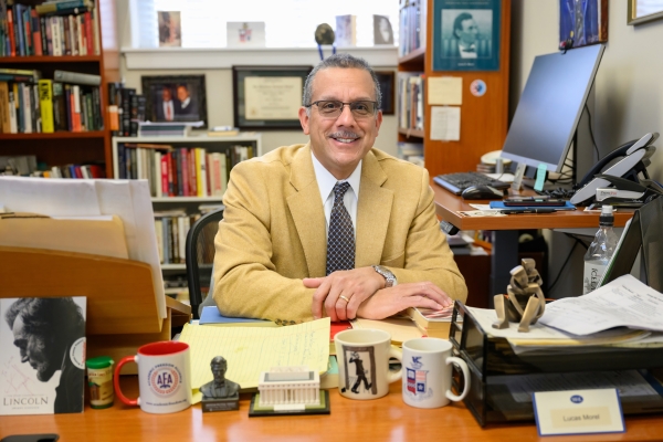 Lucas-Morel-600x400 Lucas Morel Selected for Prestigious ACS Mellon Academic Leadership Fellowship