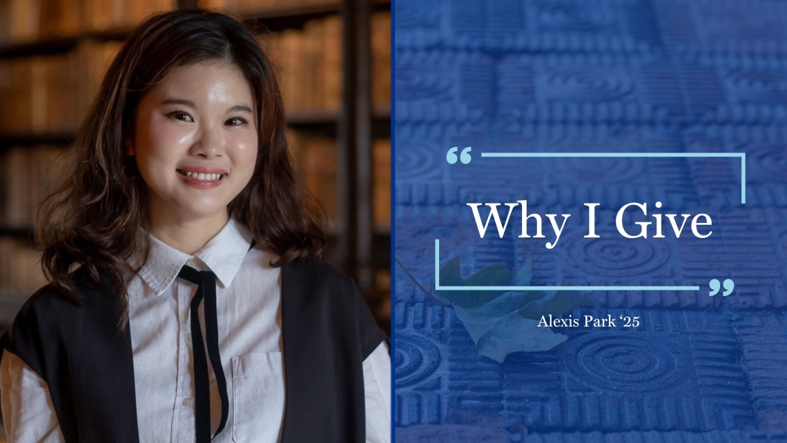 Why I Give