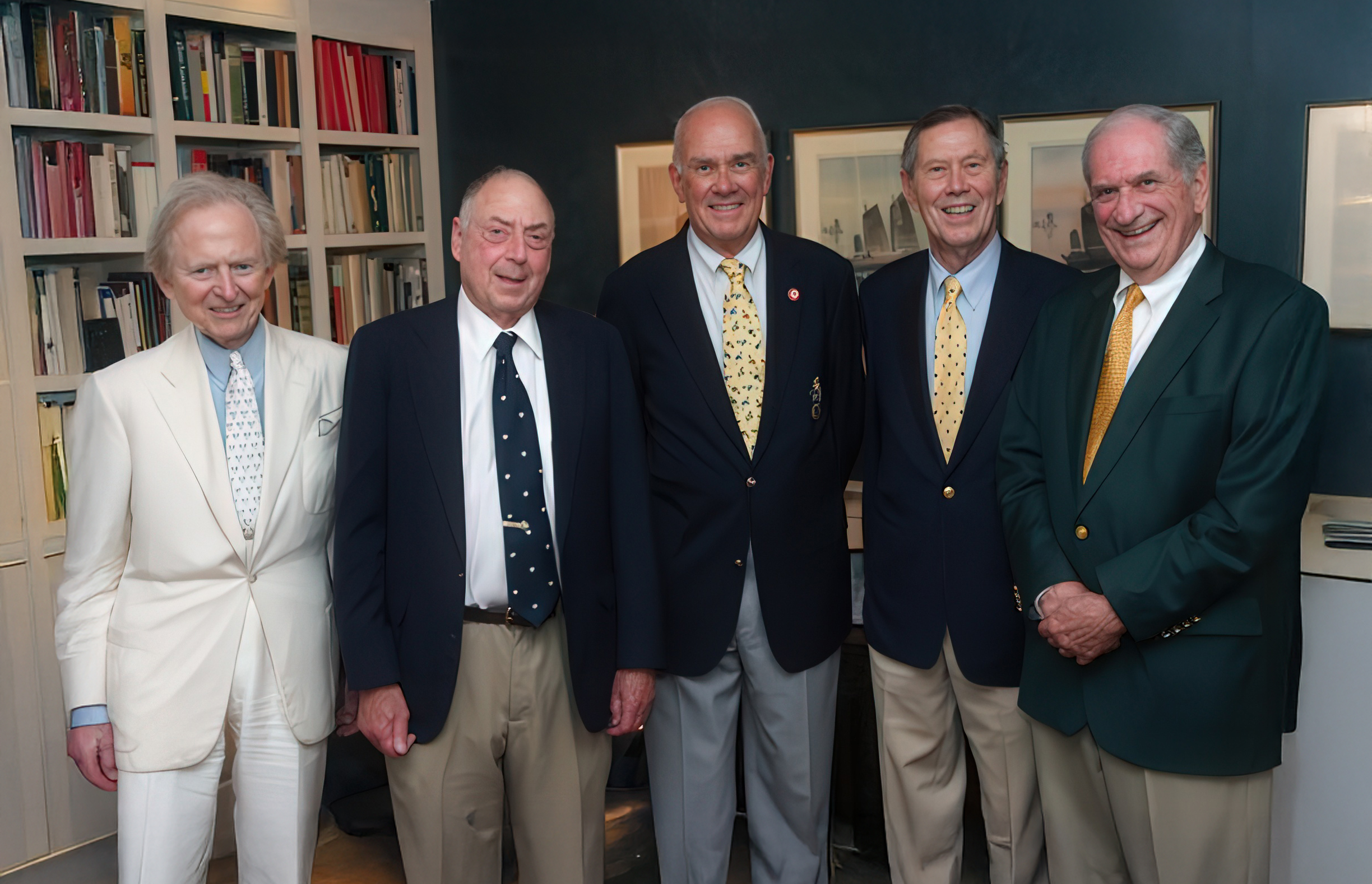 Tom-Wolfe-and-Tad-Van-Leer-gigapixel A Tribute to Tom Wolfe