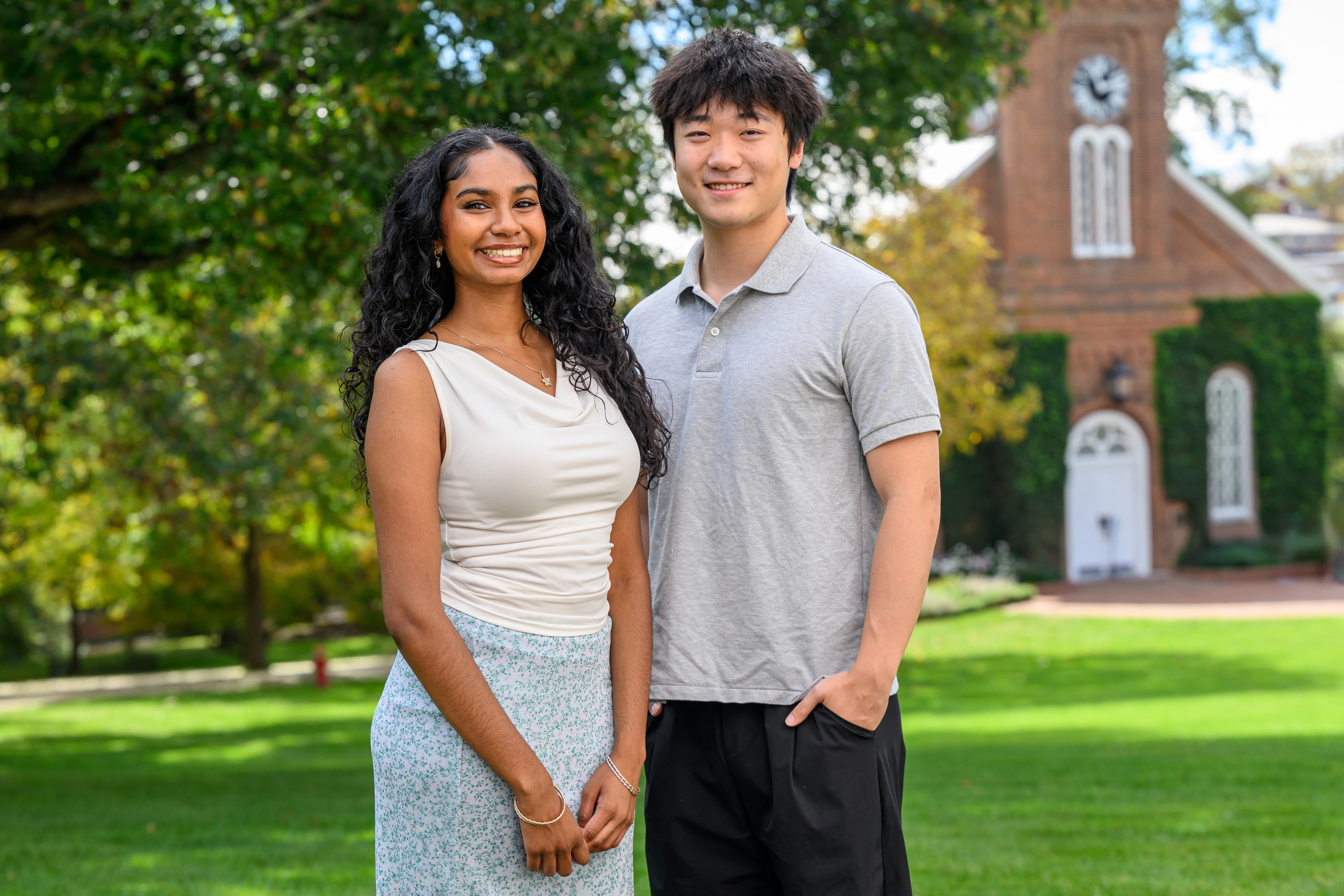 Alina-de-Zoysa-and-Henry-Chen-1-scaled 2025 Ball Award Winners Make an Impact in Students’ Lives