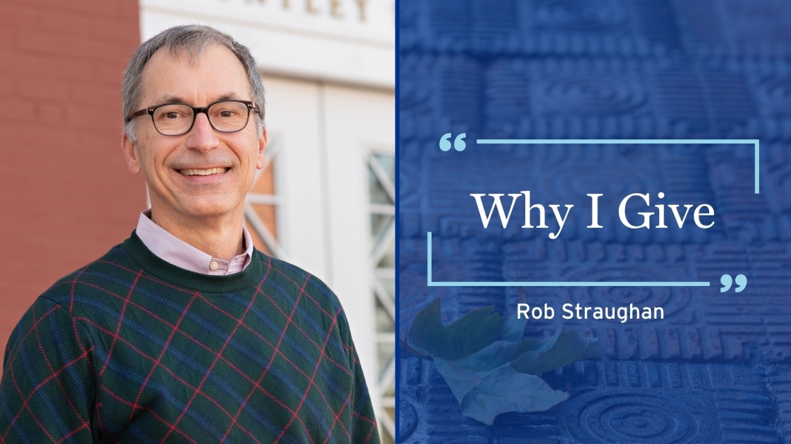 Why I Give | Rob Straughan