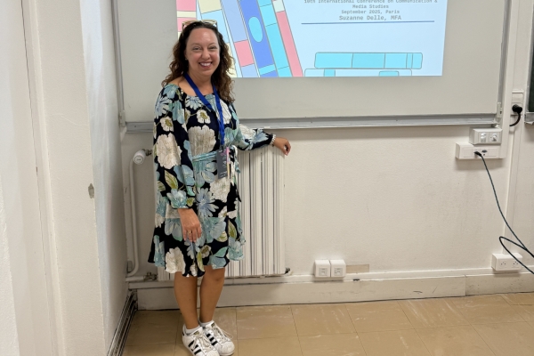 Suz.SorbonnePresent-1-scaled-600x400 Suzanne Delle Presents Paper at the 10th International Conference on Communications & Media Studies