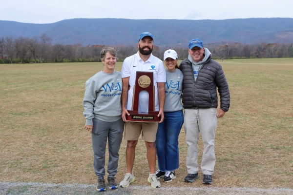 2025-Regional-Championship-XC-Mens-trophy-Pics-112-scaled-600x400 Brandon Spalding Named ODAC and NCAA South Region Men’s Cross Country Coach of the Year