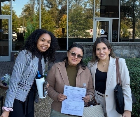 Citizenship-Interview-2-10.21.25-480x400 Immigrant Rights Clinic Client Wins Citizenship after 15-Year Struggle