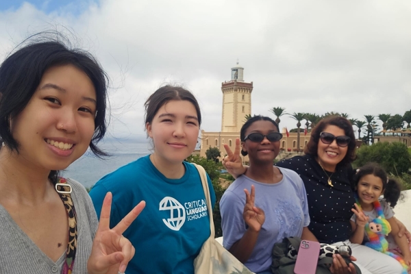 Lela-and-host-family-600x400 Beyond the Classroom